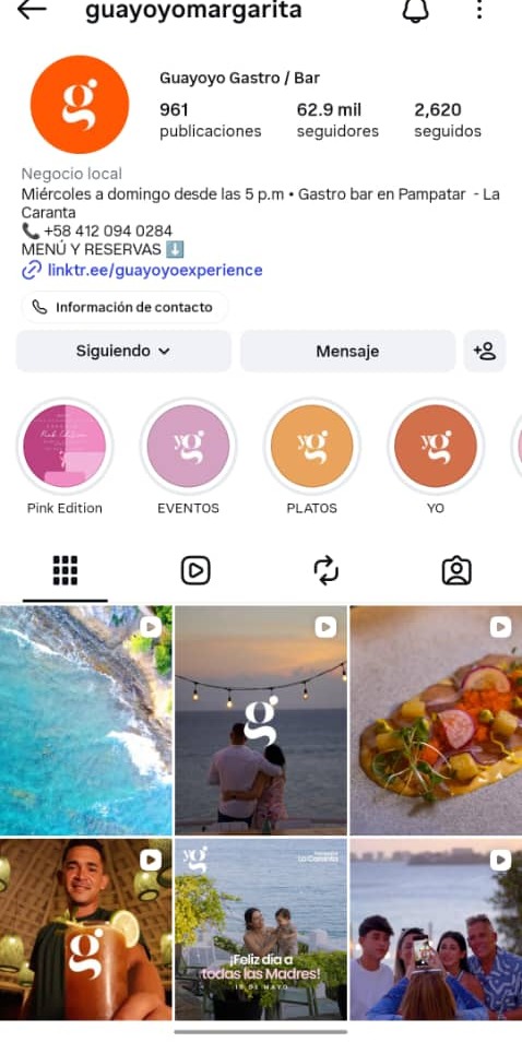 @guayoyomargarita — Instagram
