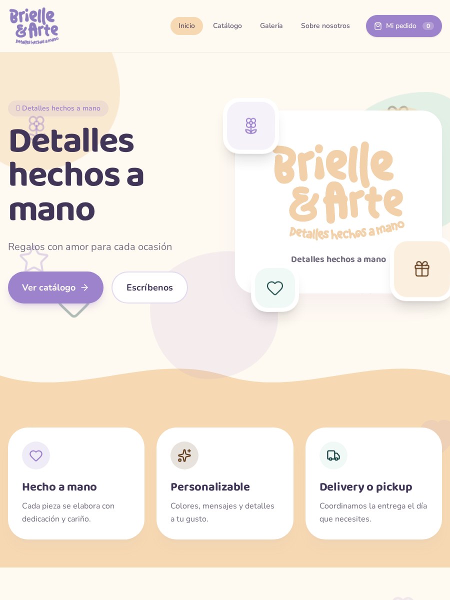 Brielle & Arte — catálogo online