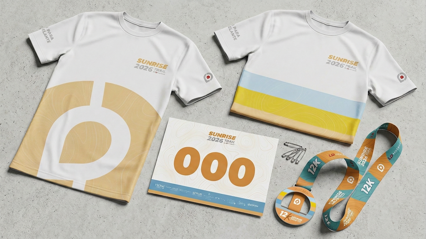 Sunrise 2026 Trail — packaging