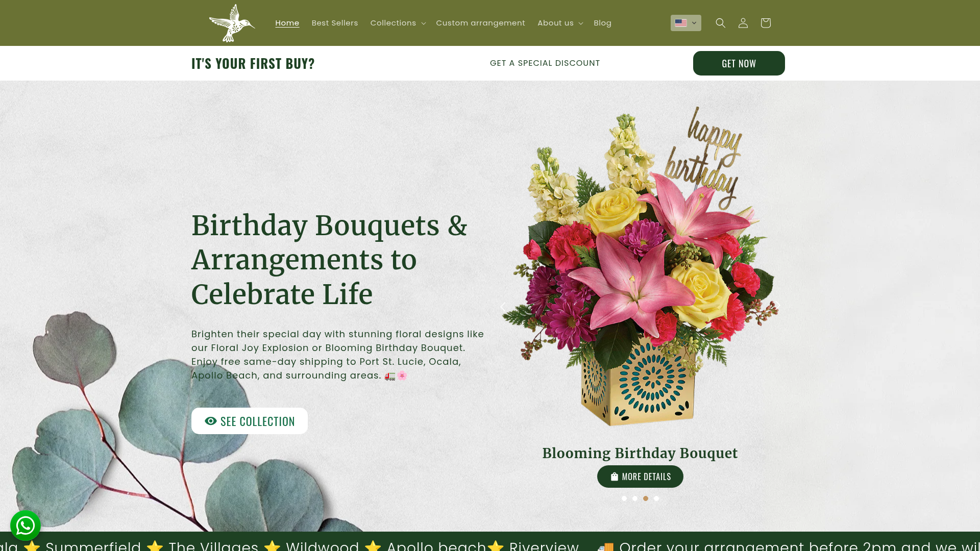 Days Flowers Florida — preview